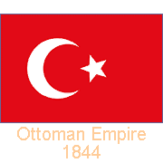 Ottoman Empire, 1844; Republic of Turkey, 1923
