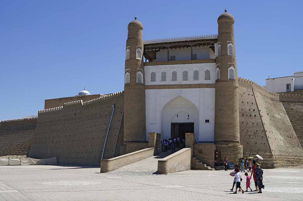 Ark of Bukhara entrance