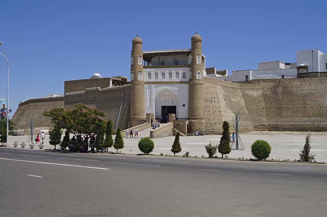 Ark of Bukhara entrance