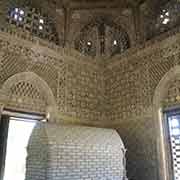 Inside Samanid mausoleum
