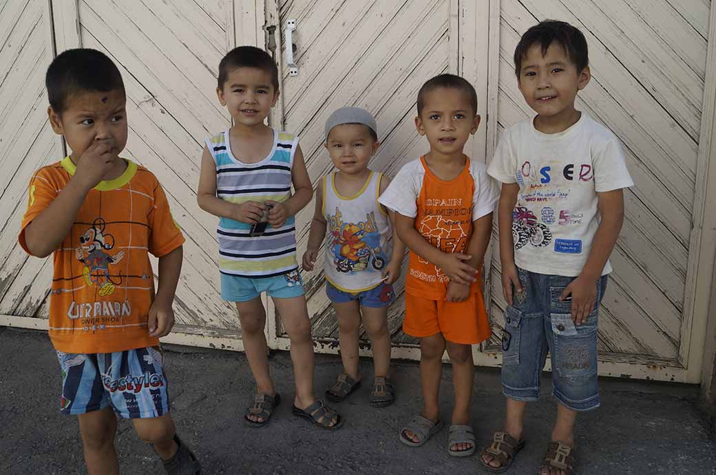 Five little boys, Kokand