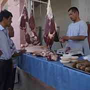 Butcher, Qumtepa bazaar