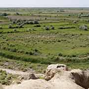 View to Turkmenistan