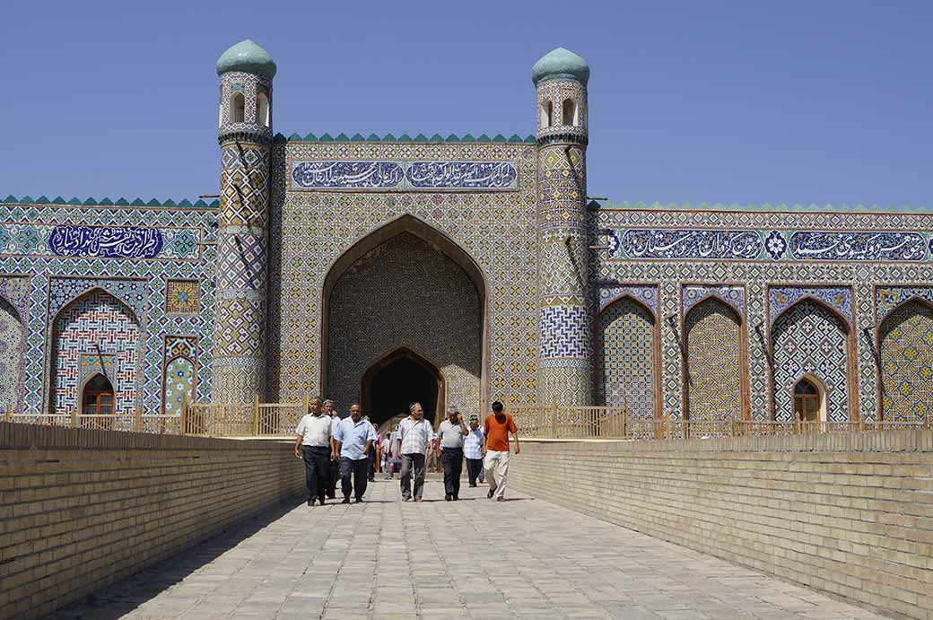 Palace of Khudoyar Khan entrance