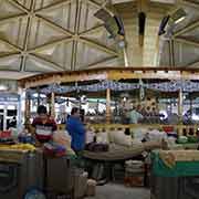 Inside  Chorsu Bazaar