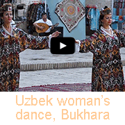Uzbek woman�s dance, Bukhara