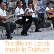Traditional Uzbek music in Bukhara