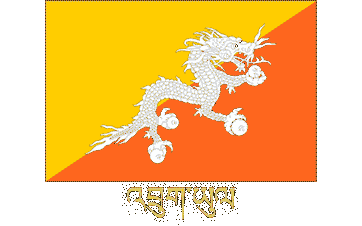 Flag of Bhutan