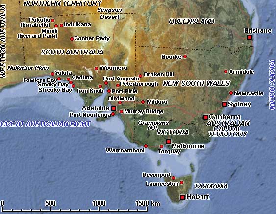 South East Australia Map South Eastern Australia | Australia | Photos | History | OzOutback