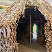 Amerindian hut, Archaeological Museum
