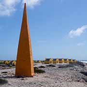 Orange obelisk, Oranje Pan, Bonaire