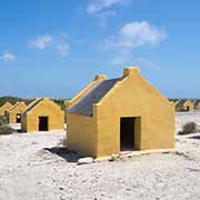 Slave huts, Oranje Pan, Bonaire