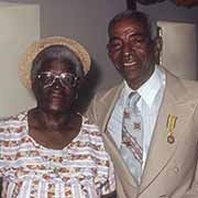 Retired couple, Oranjestad