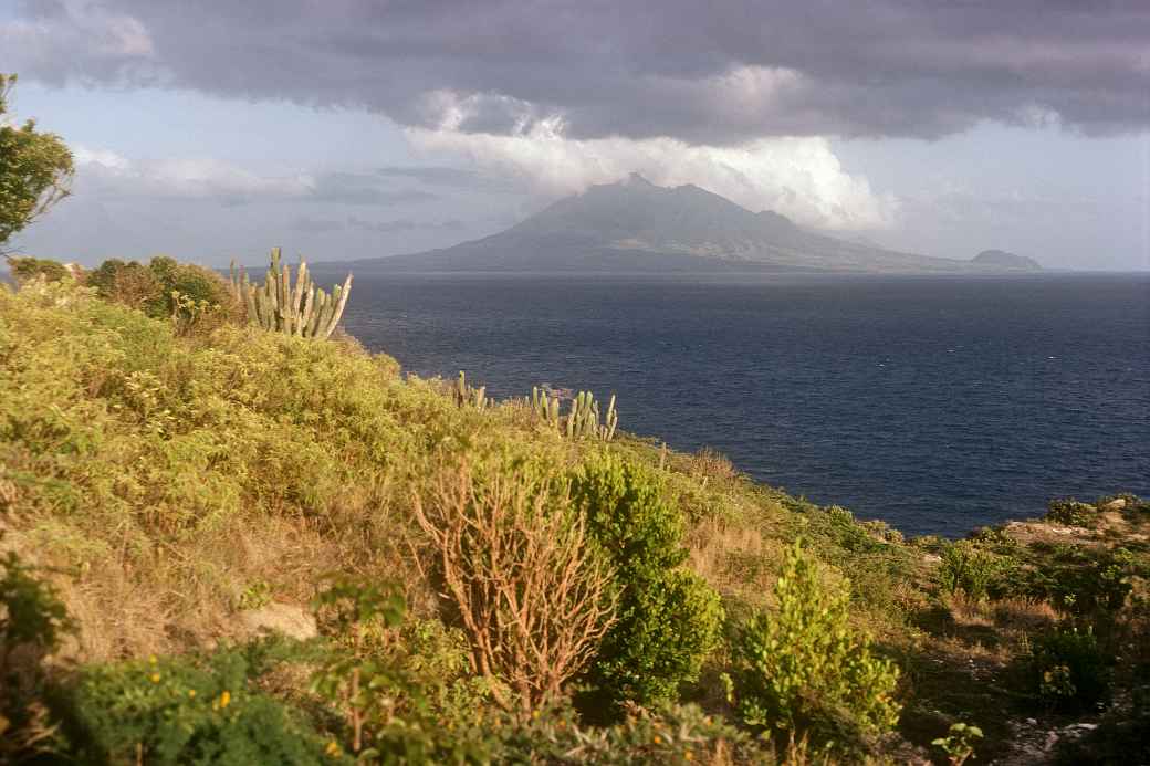 View to St Kitts