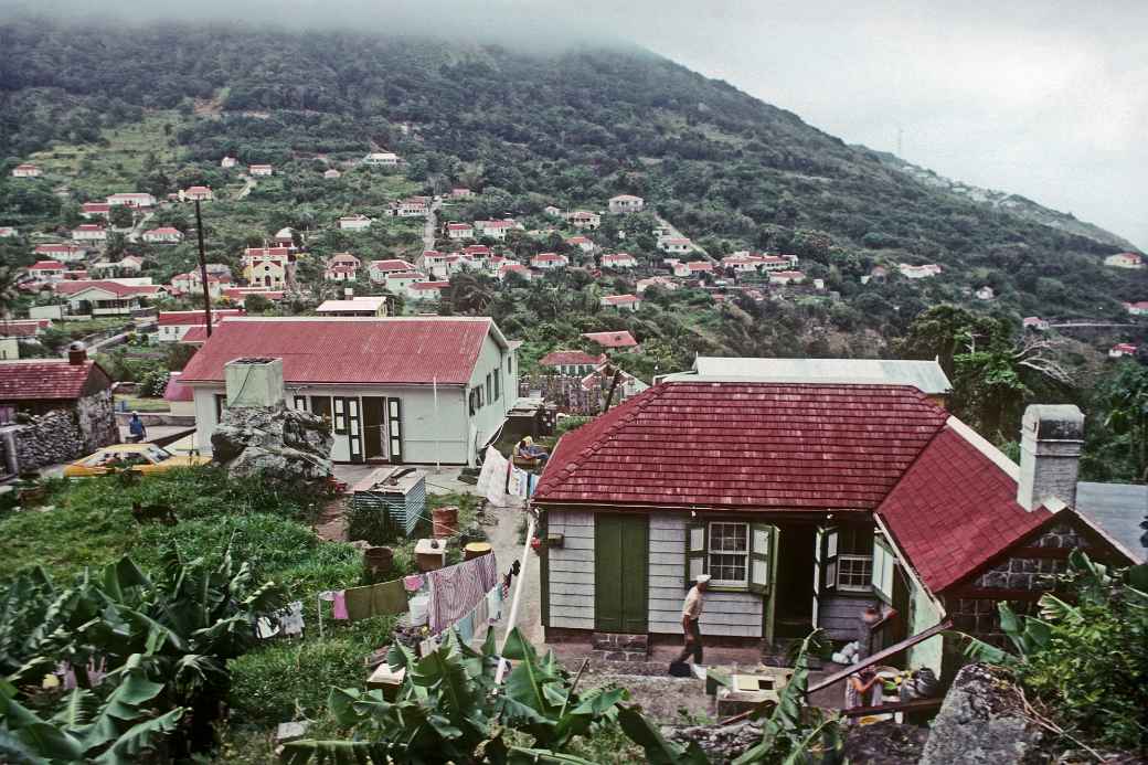 View over Windwardside