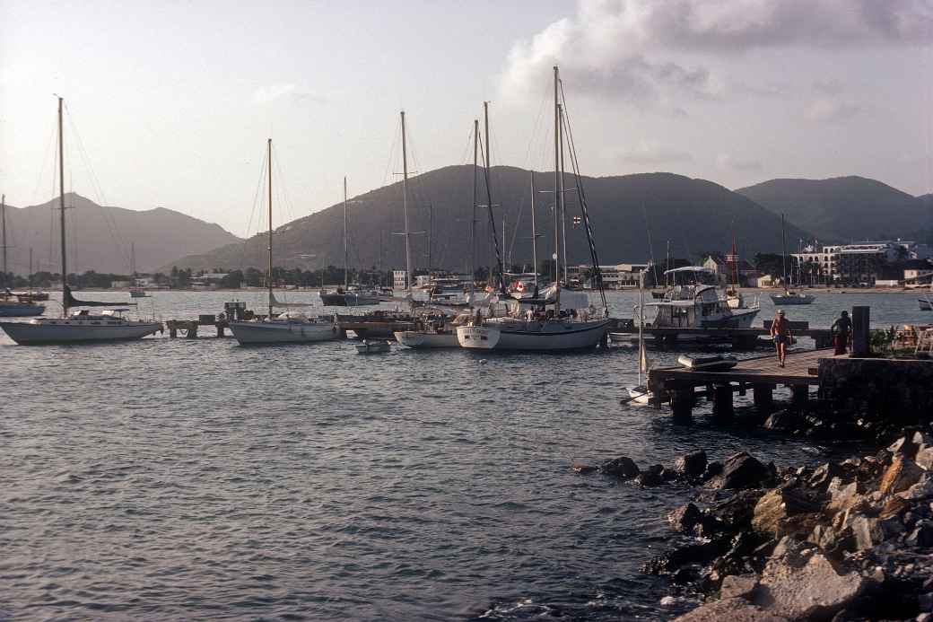 Bay and harbour, Philipsburg