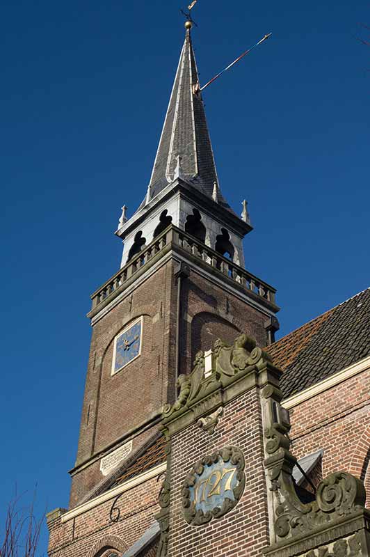 Church tower, Broek In Waterland