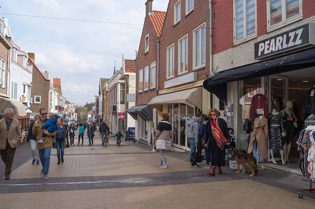 Shopping street, Zandvoort