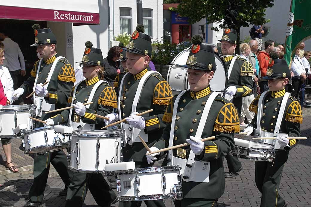 Drumband in Meerssen
