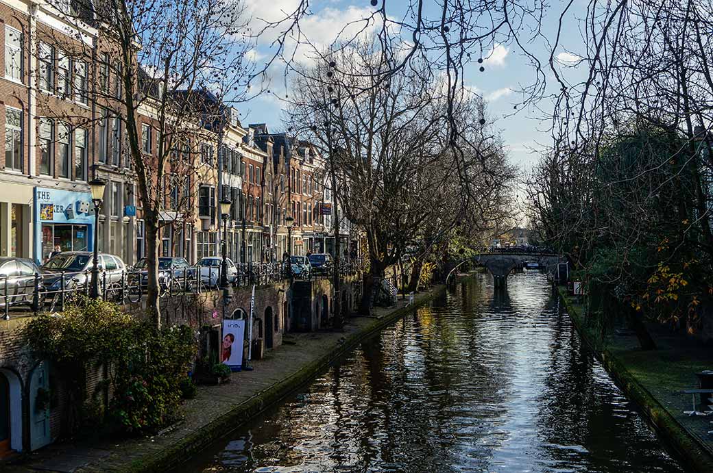 Oudegracht and warehouses