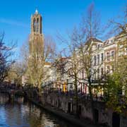 Oudegracht and Dom tower