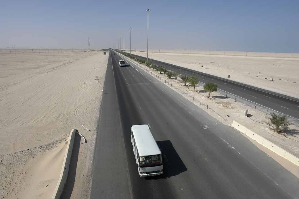 Abu Dhabi highway