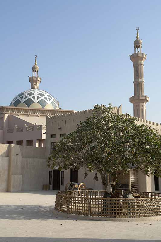 Museum courtyard