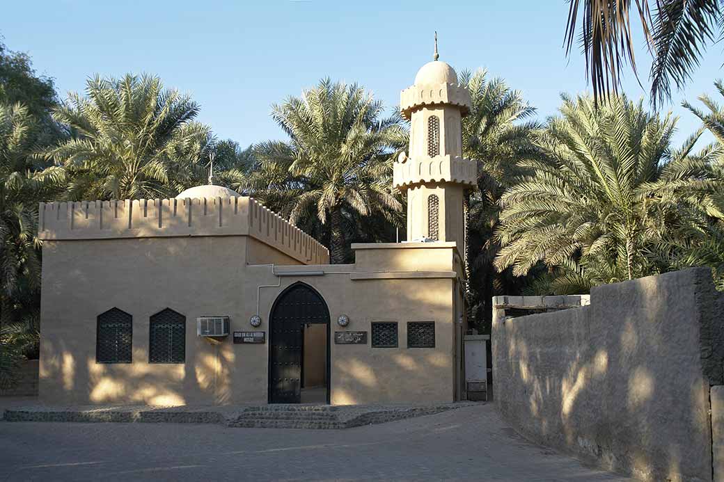 Mosque in oasis