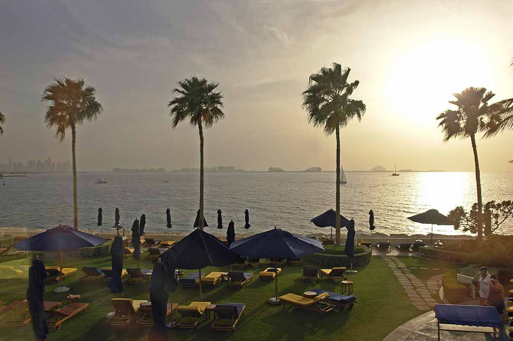 View to Palm Jumeirah