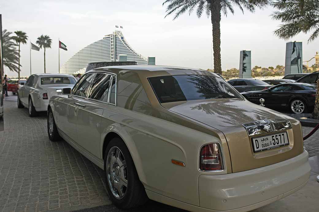 Burj al Arab Rolls Royce
