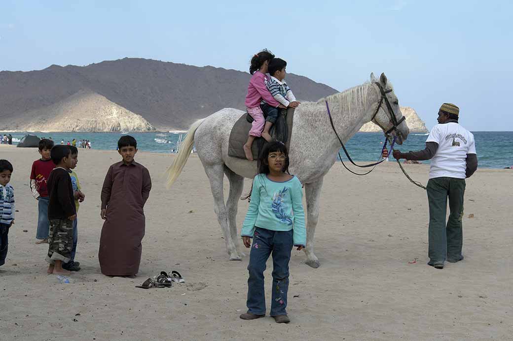 Horse riding, Khor Fakkan