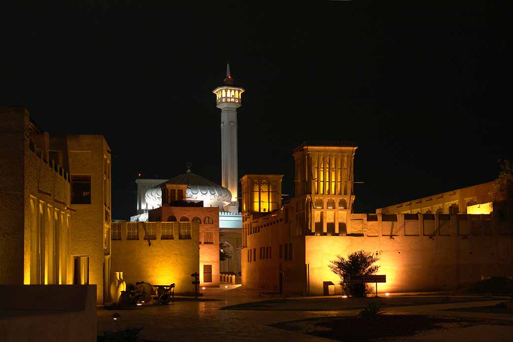Bastakia at night