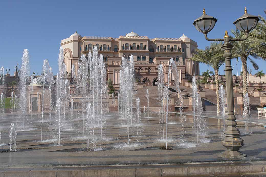 Emirates Palace Fountains