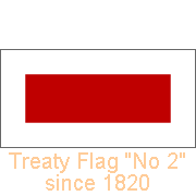 Treaty Flag “No 2” since 1820