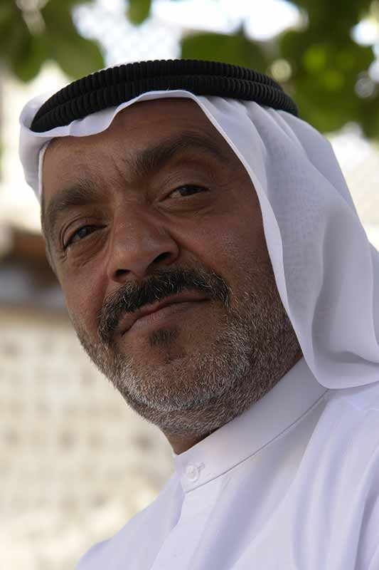 Portrait Emirati man