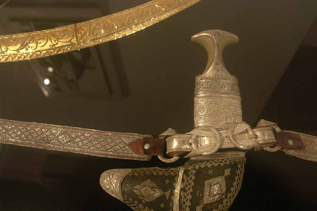 Dagger and sword
