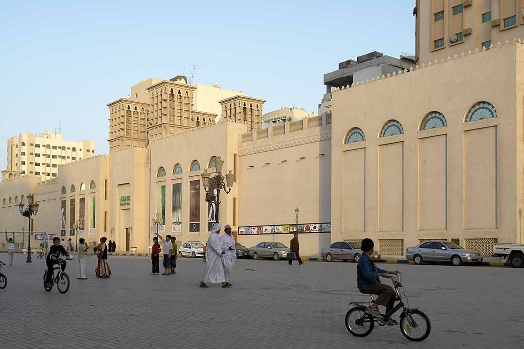 Behind Sharjah Arts Museum